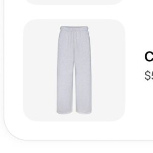 Skims Cotton Fleece Sweatpants